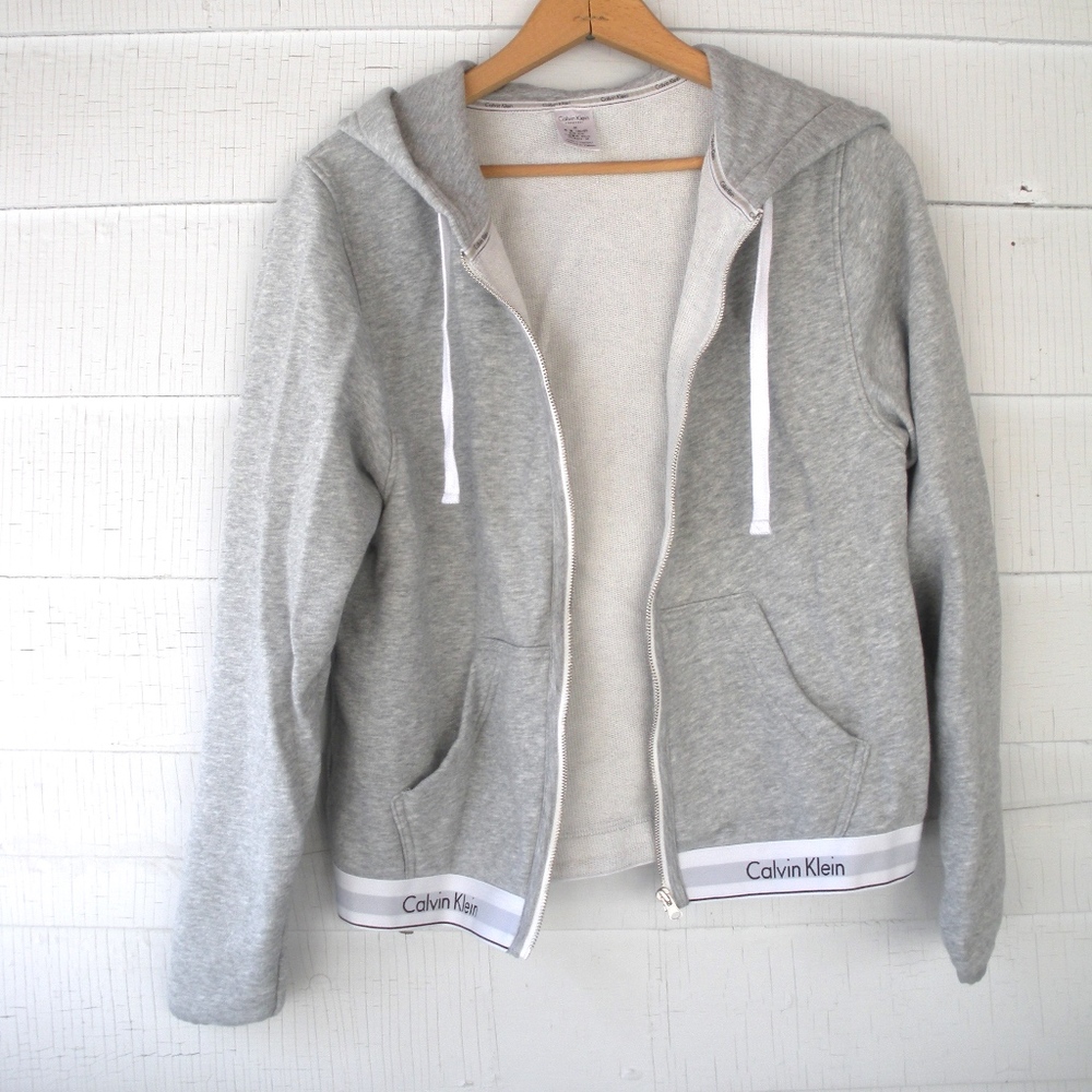 Calvin Klein Modern Cotton Stretch Hoodie Medium - Picture 5 of 6